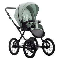 Детская коляска AroTeam Moreno SL 2 в 1 01 шалфей+шалфей кожа