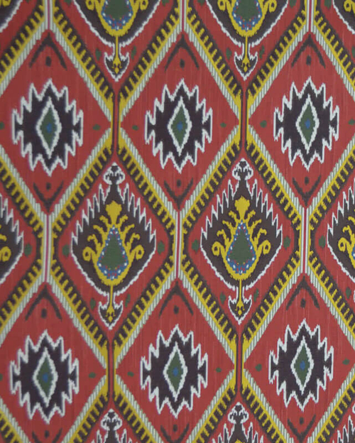 Гобелен с рисунком икат Бухара ширина 140 см