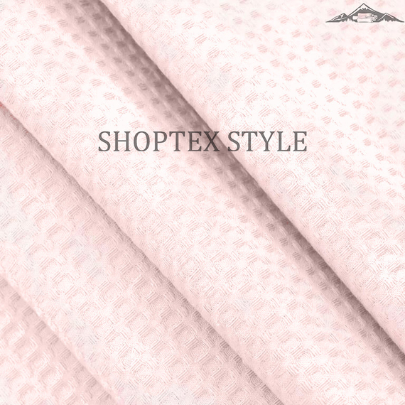 Вафельное полотно гладкокрашеное | ш.150 см | 240 г/м² | хлопок-100%