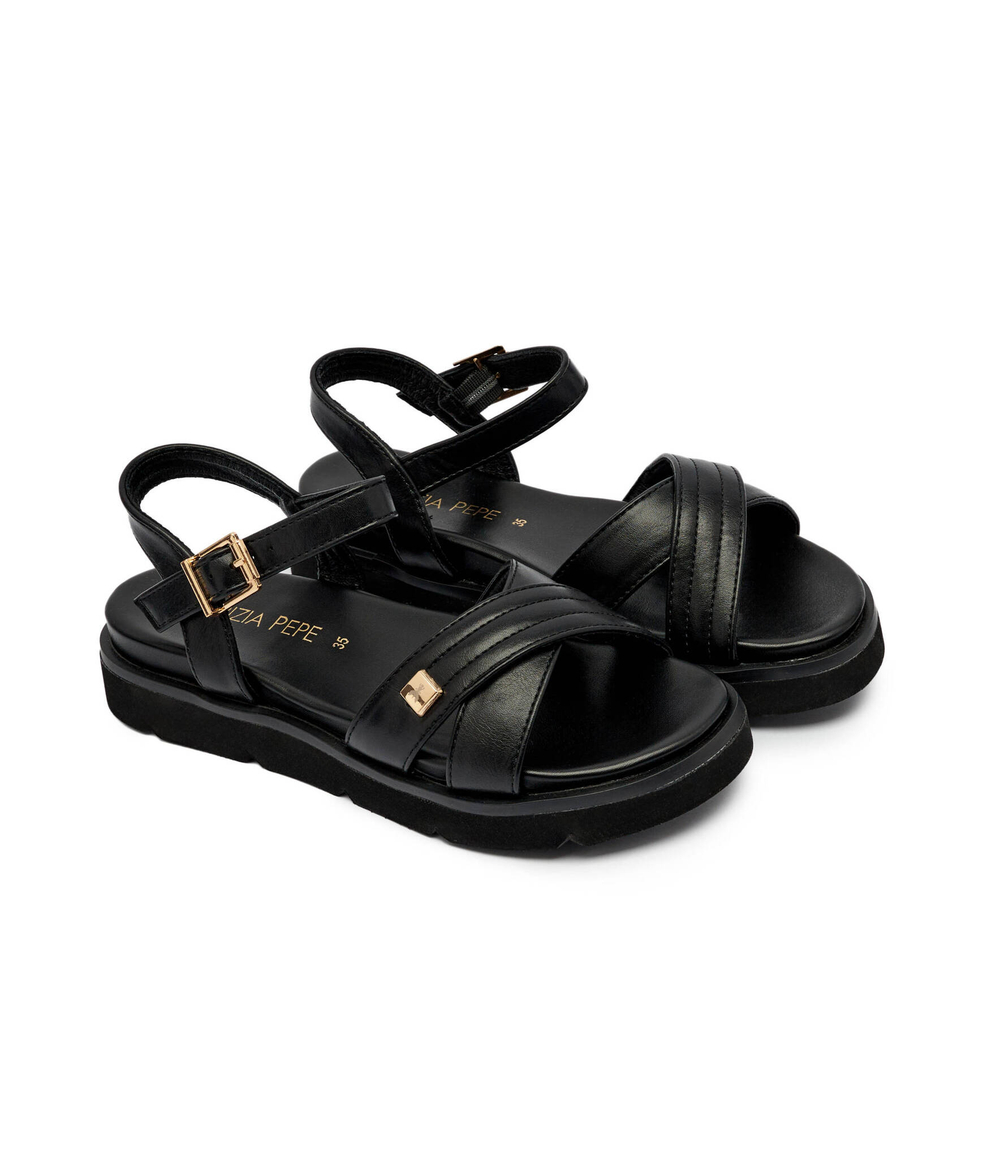 Босоножки Patrizia Pepe - черный(PPJ296)