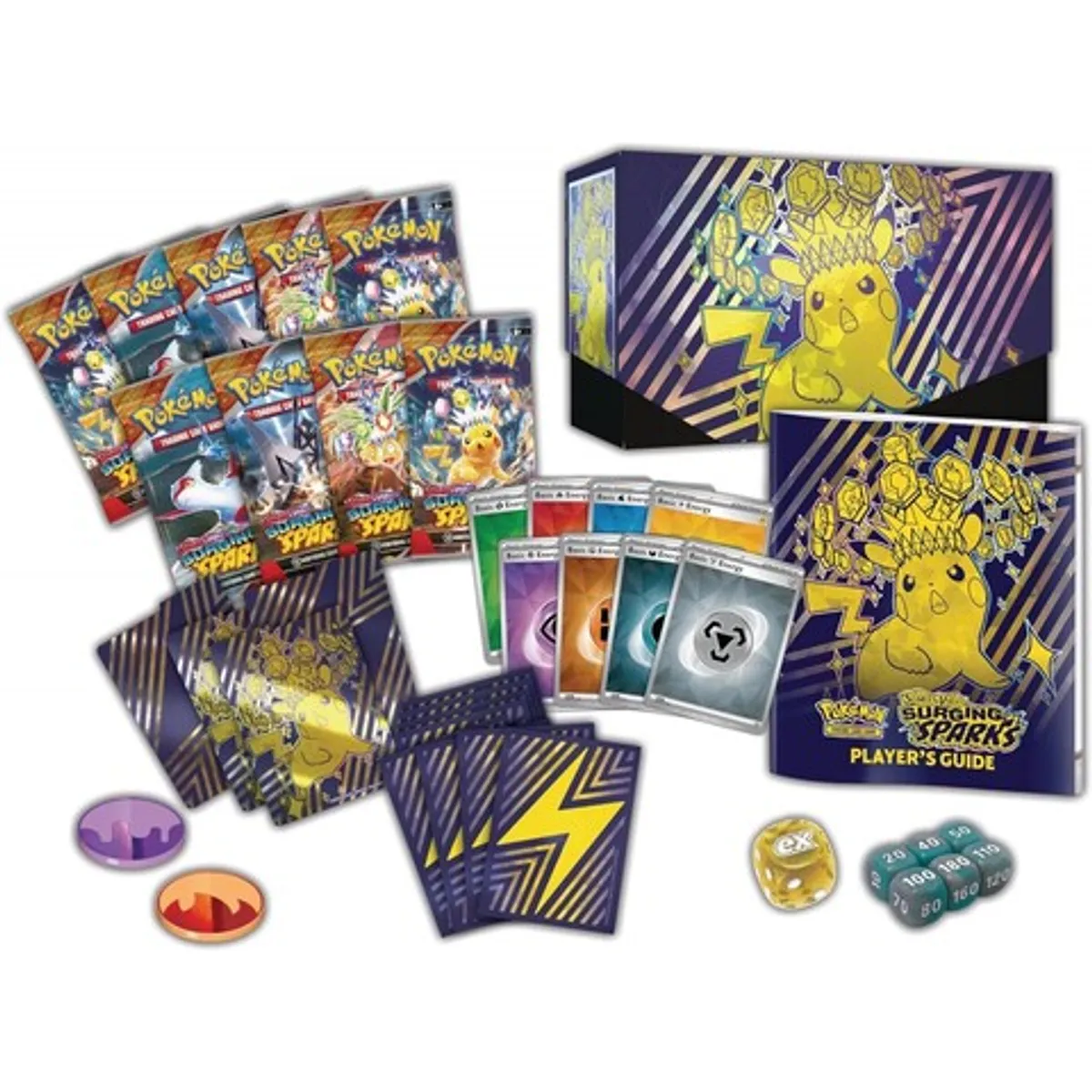 Набор карточек Pokemon TCG: Scarlet and Violet Elite Trainer Box