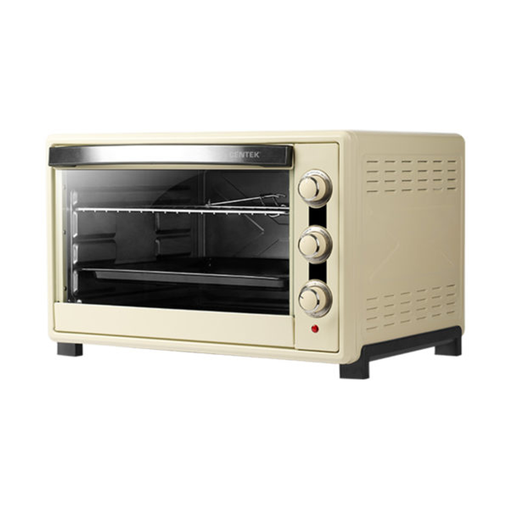 Жарочный шкаф Centek CT-1533-62, беж, конвекция, 62л,5 реж,90 мин
