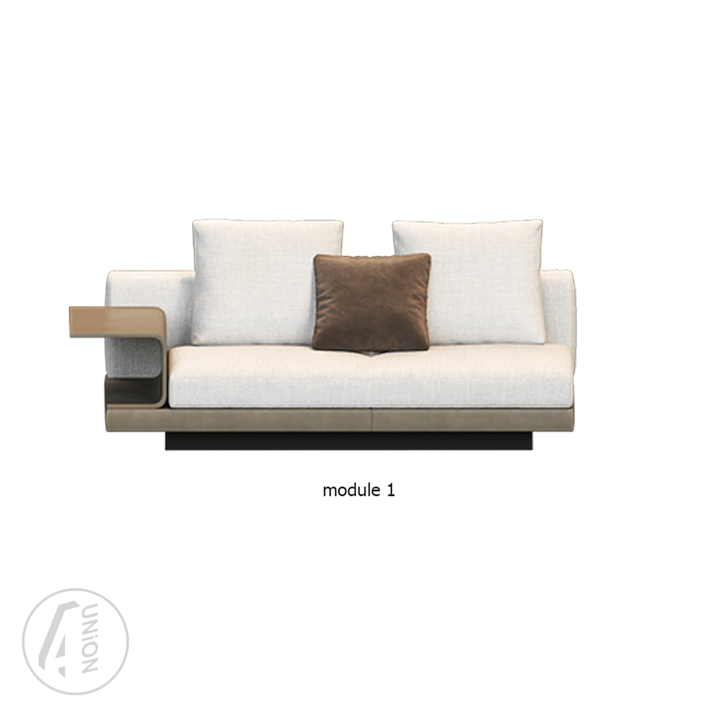 Connery sofa by Minotti Set 2 module 1