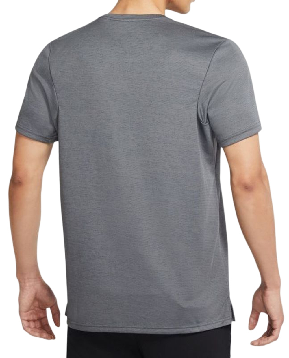 Мужская теннисная футболка Nike Dri-Fit Superset Top SS M - iron grey/black
