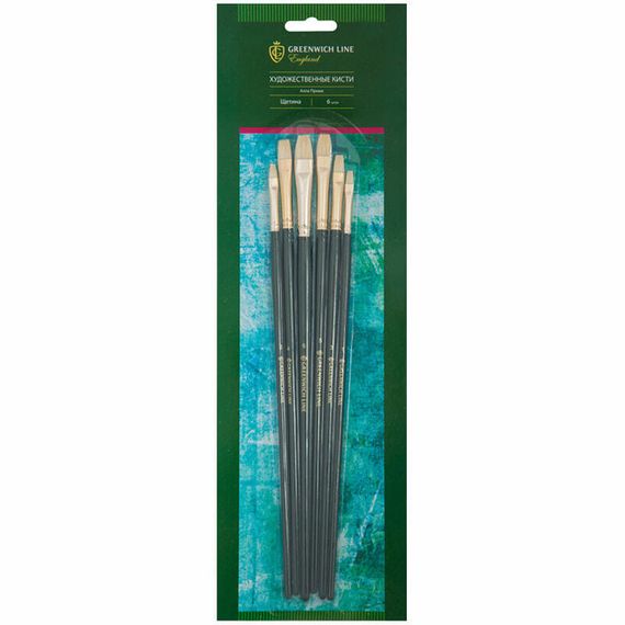 Fırça dəsti Greenwich Line 6əd