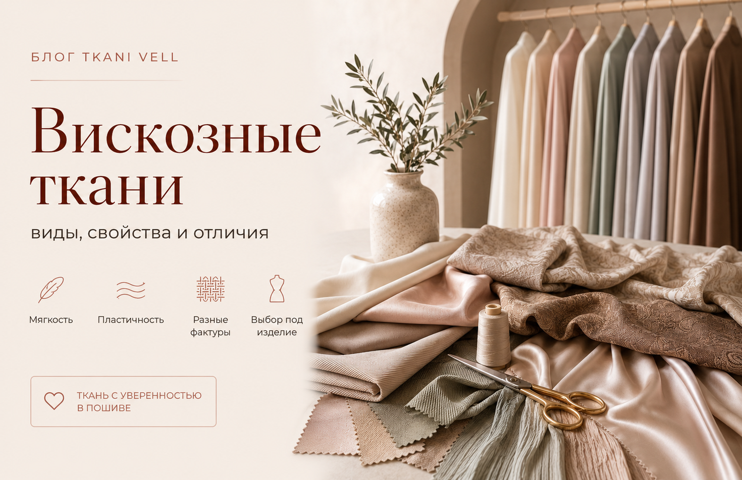 Вискозные ткани: виды, свойства и отличия