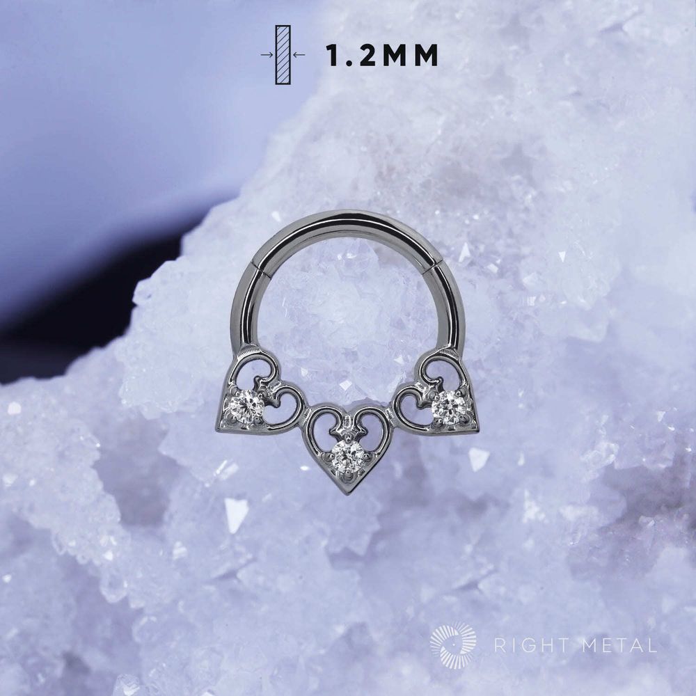 Кликер Three Hearts Crystal 1.2мм