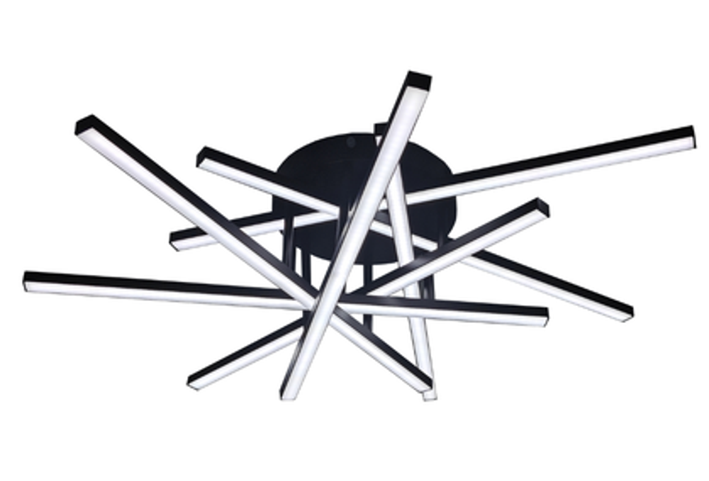 Потолочная светодиодная люстра Mirastyle XL-60123/7B SBK