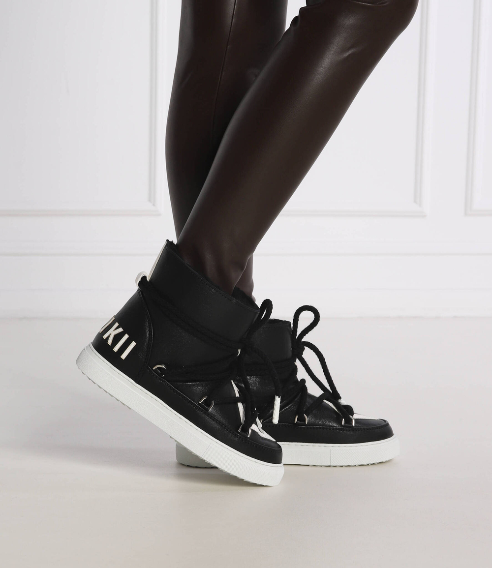 утепленное угги square INUIKII - черный(70102-073)