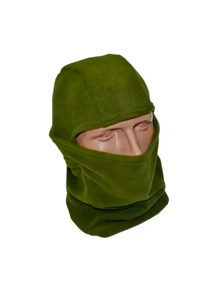 Балаклава-маска, подшлемник флисовый (олива)