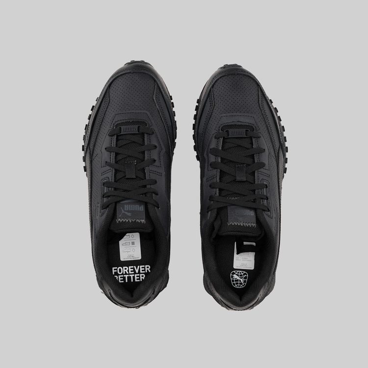 Кроссовки Puma Blktop Rider Leather артикул:393823-02 - купить в магазине Дайс
