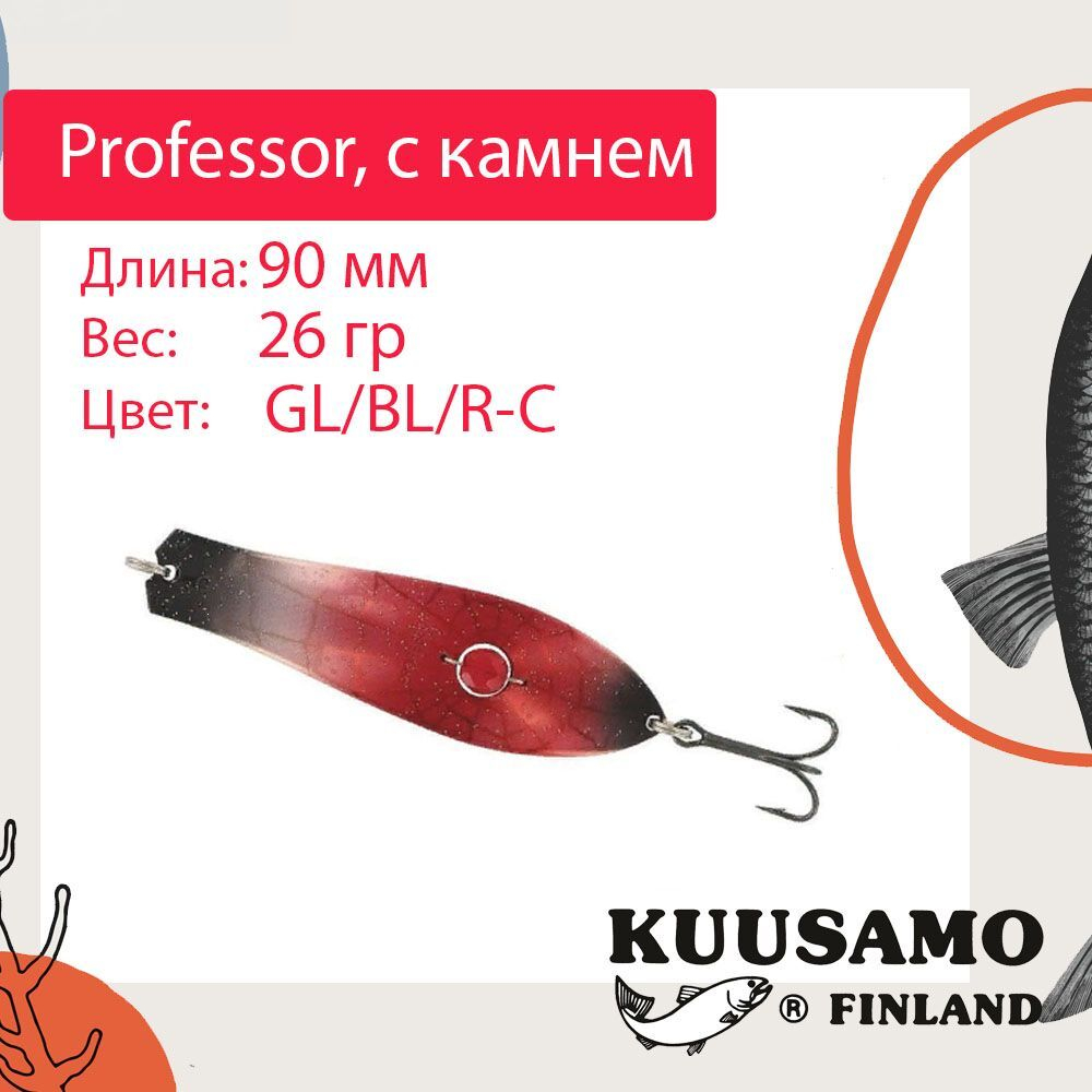 Блесна для рыбалки Kuusamo Professor