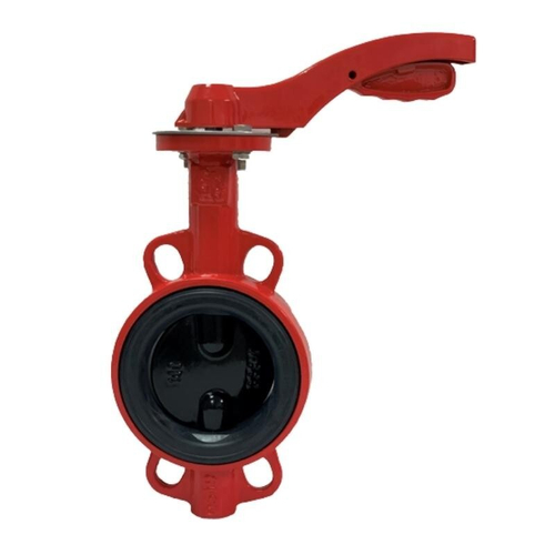 Затвор поворотный дисковый Рашворк 201, DN 250, PN 16, межфланцевый, с диском из нержавеющей стали, уплотнение EPDM, ручка