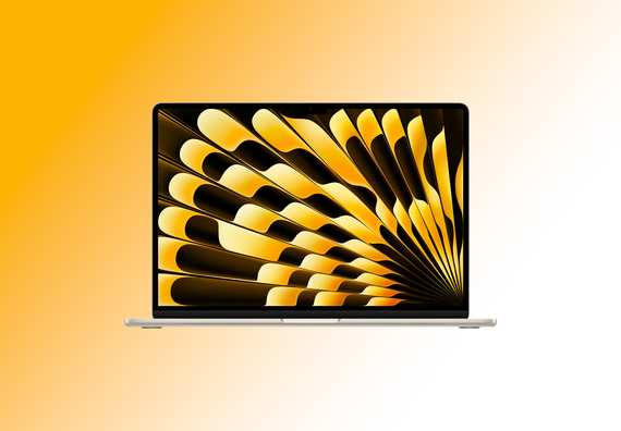 Ноутбук Apple MacBook Air 15&quot; (M2, 8 Gb, 512 Gb SSD) Старлайт (MQKV3)