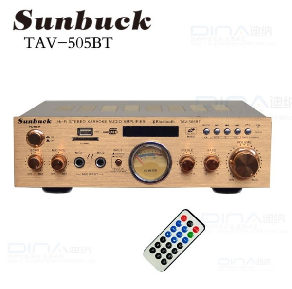 Усилитель Sunbuck TAV-505BT-Gold