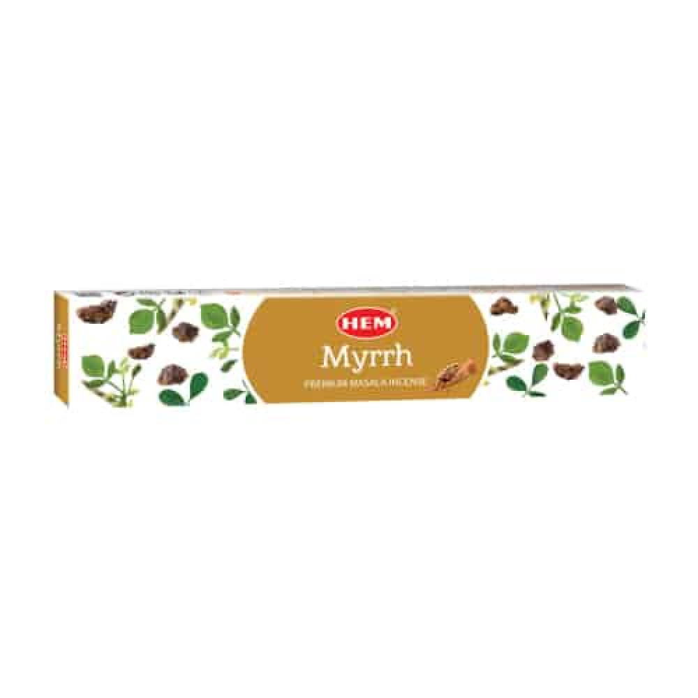 HEM Myrrh Masala 15 Gms gift pack Благовоние Мирра Масала 15г