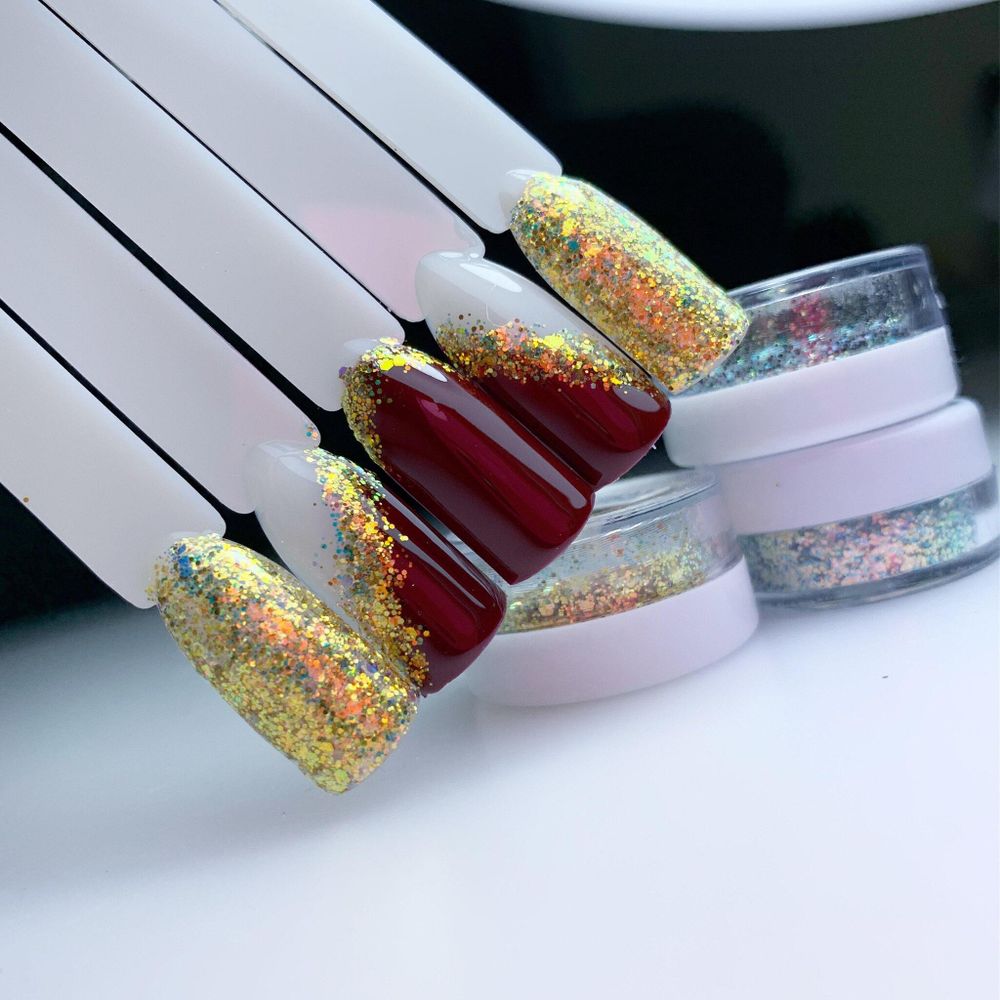 1397 Шестигранники микс "Крылья феи" 2 г