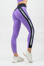 Леггинсы HIGH WAISTED SIDE STRIPE LEGGINGS ICONIC 209 Лиловые