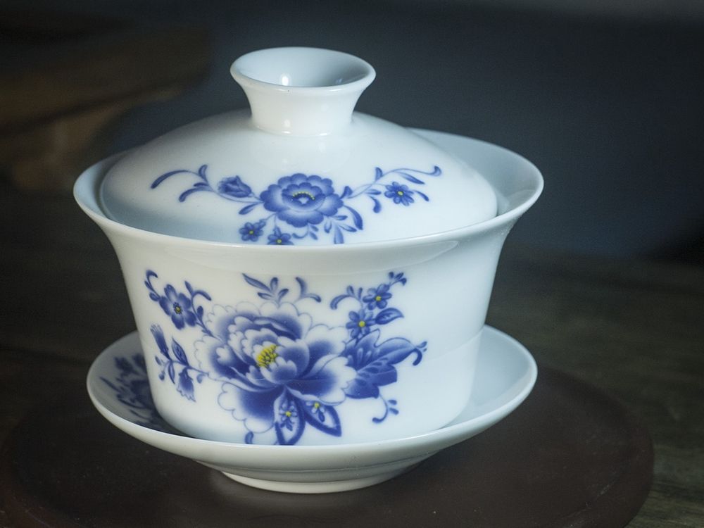 Гайвань большая "Гжель"