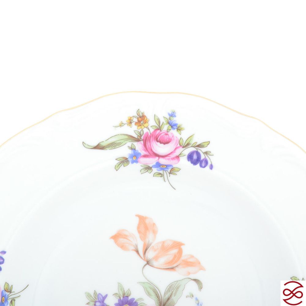 Набор тарелок глубоких 22.5 см Repast Мейсенский букет (6 шт)