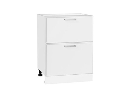 Шкаф нижний с 2-мя ящиками Квадро