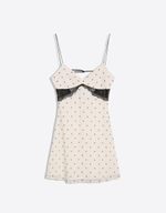 Мини-платье на бретелях из тюля - BERSHKA