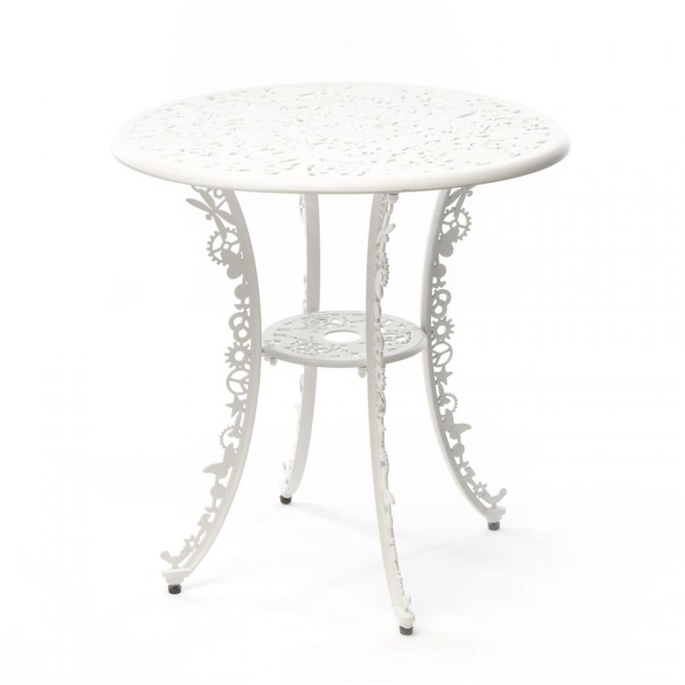 Обеденный стол Aluminium White