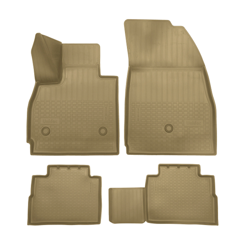 Ковры в салон Norplast/Unidec для EXEED RX (2023-), Бежевый, арт.NPA11-C115-460-1-B