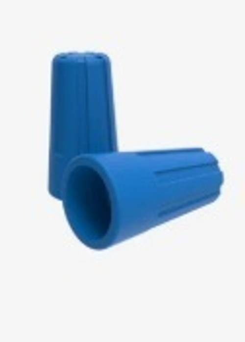 Зажим СИЗ-2 Д  3 мм ( 1,0*3,75 мм ) синий 07-5217