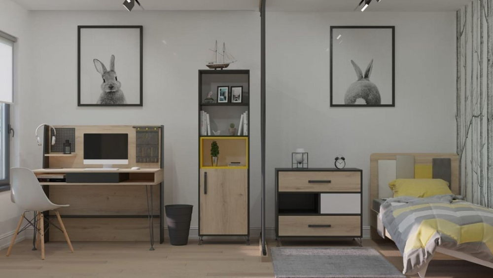 Стеллаж-пенал Александрия № 6