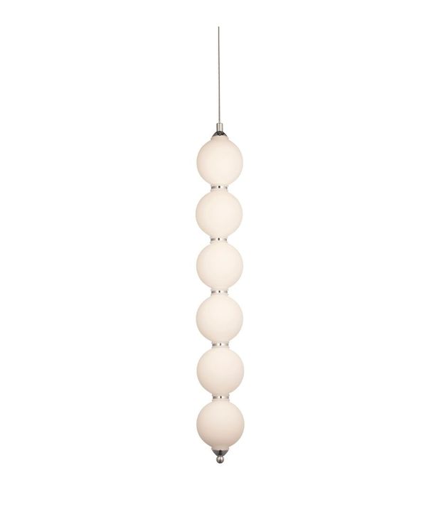 Подвесной светодиодный светильник Lumina Deco Snowman LDP 6835-1 WT+CHR