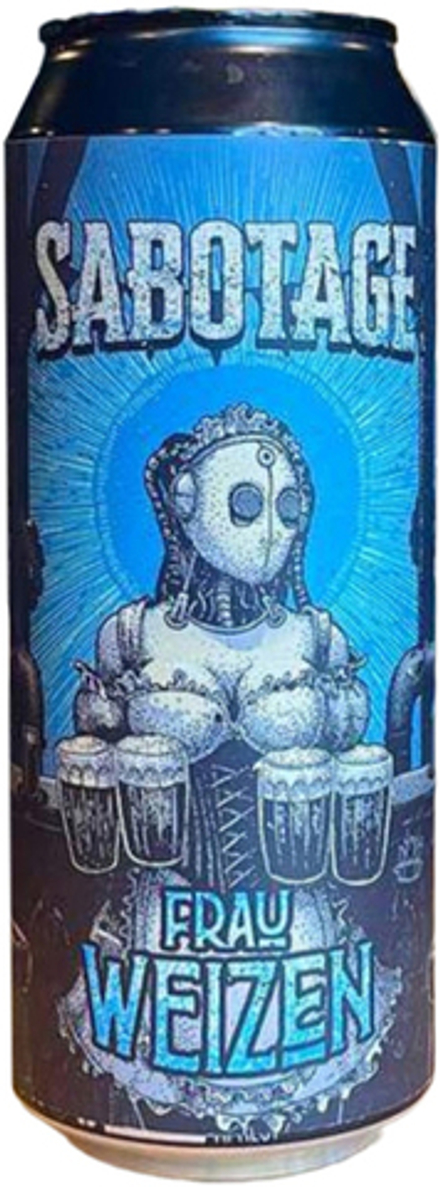 Пиво Саботаж Фрау Вайцен / Sabotage Frau Weizen 0.5 - банка