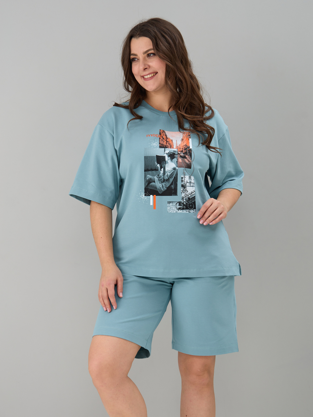 Шорты Нф-101Х/бирюзовый