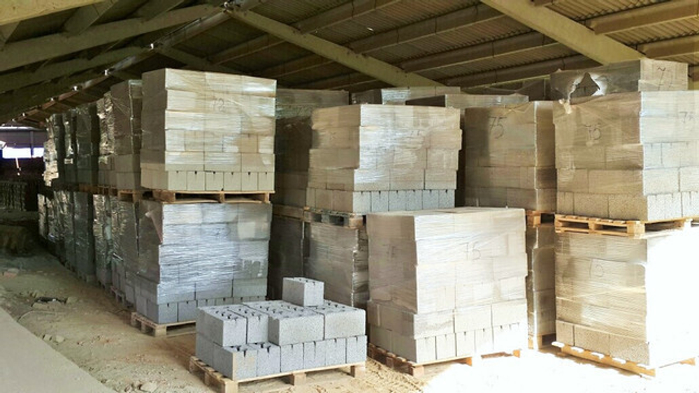 ПОЛУБЛОК КЕРАМЗИТОВЫЙ 390*190*120