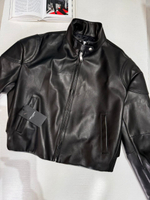 Кожаная куртка Yves Saint Laurent