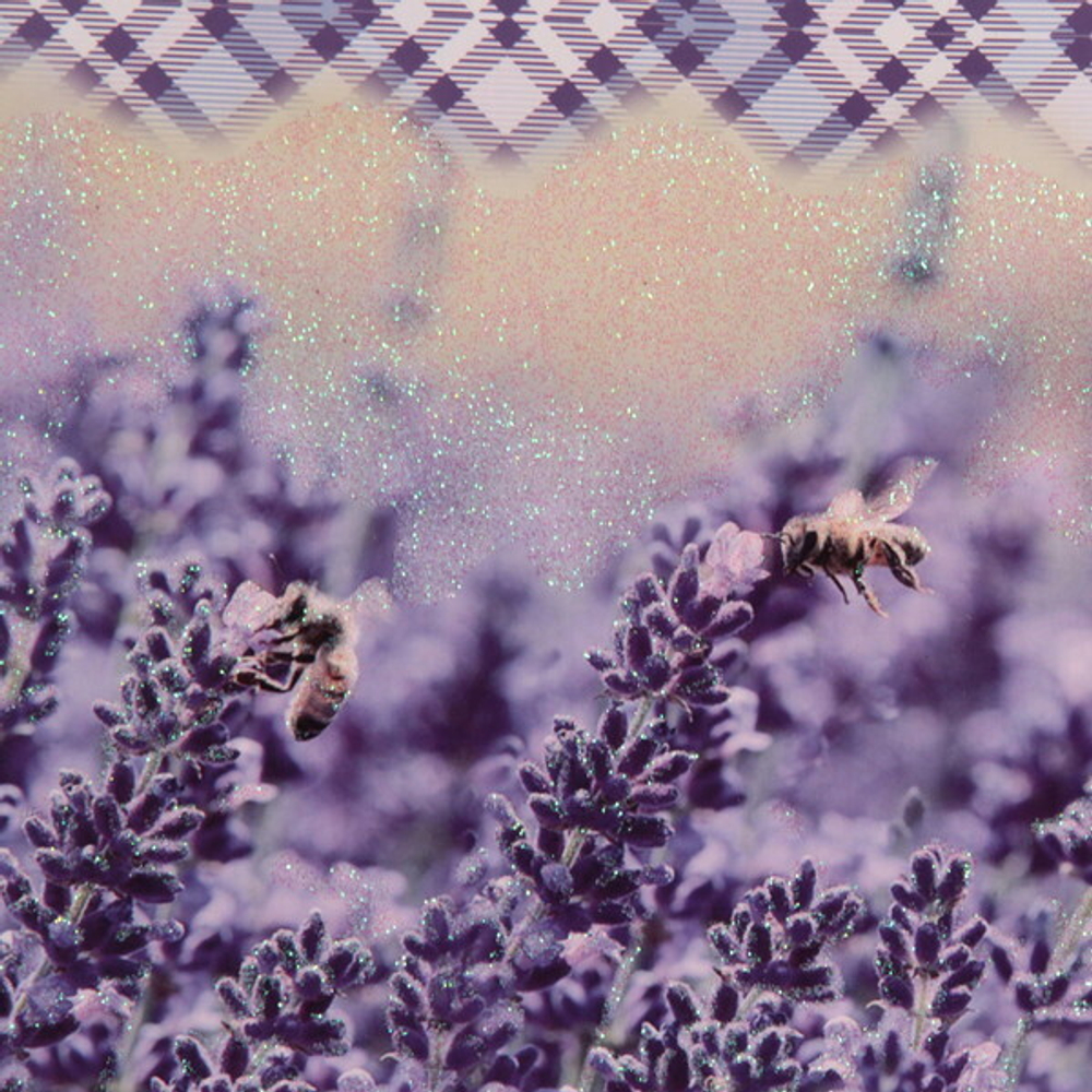 Пакет подарочный «Лавандовые сны» 32*26*12 см