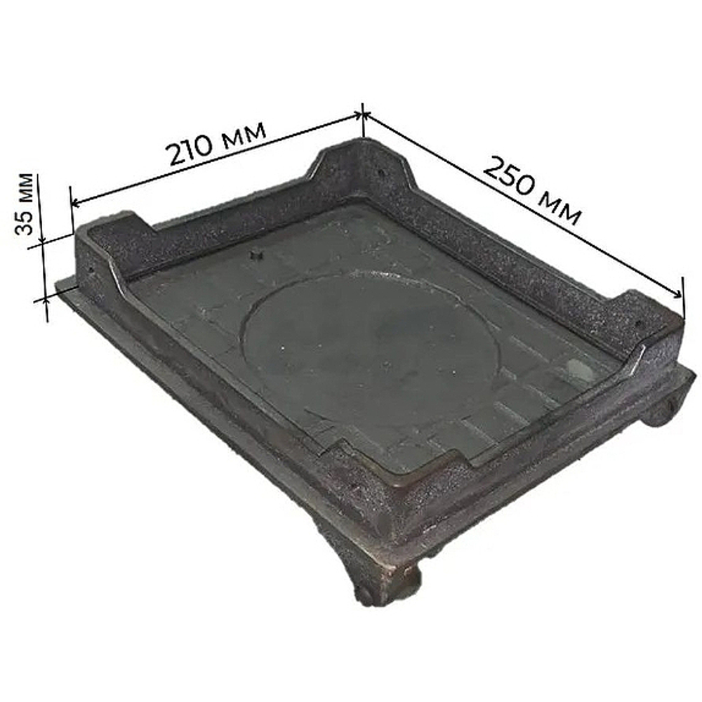 Дверка топочная малая 270х230 (245х205) мм