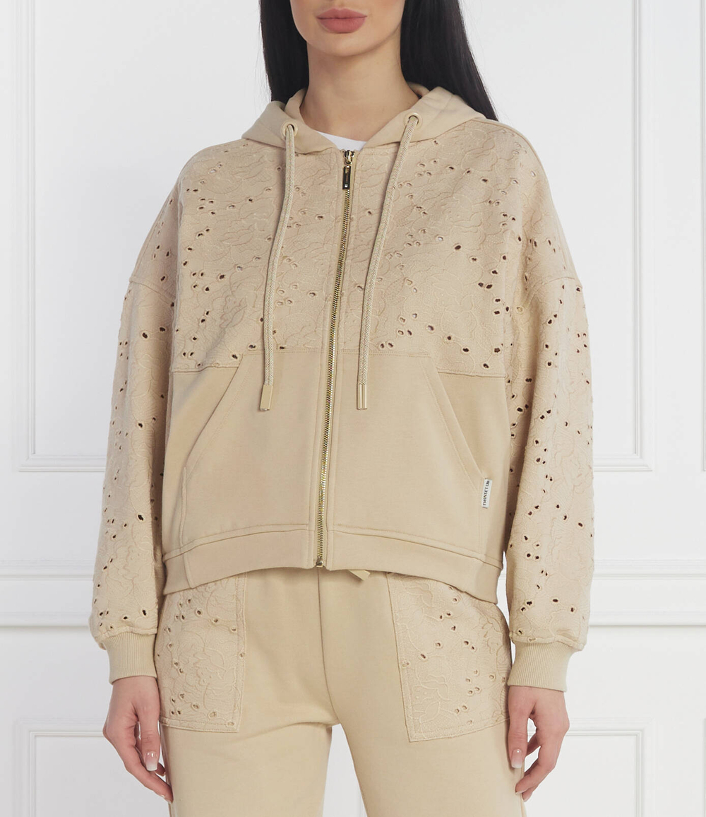 Худи Twinset U&amp;B - бежевый(241LL2JJJ)