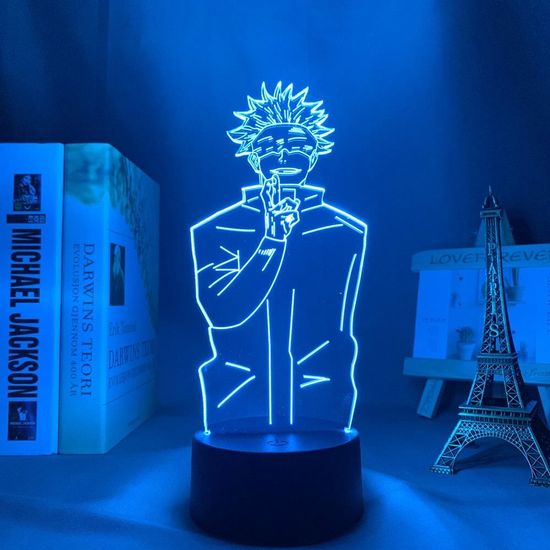 3D лампа Jujutsu Kaisen Годжо Сатору Магическая Битва