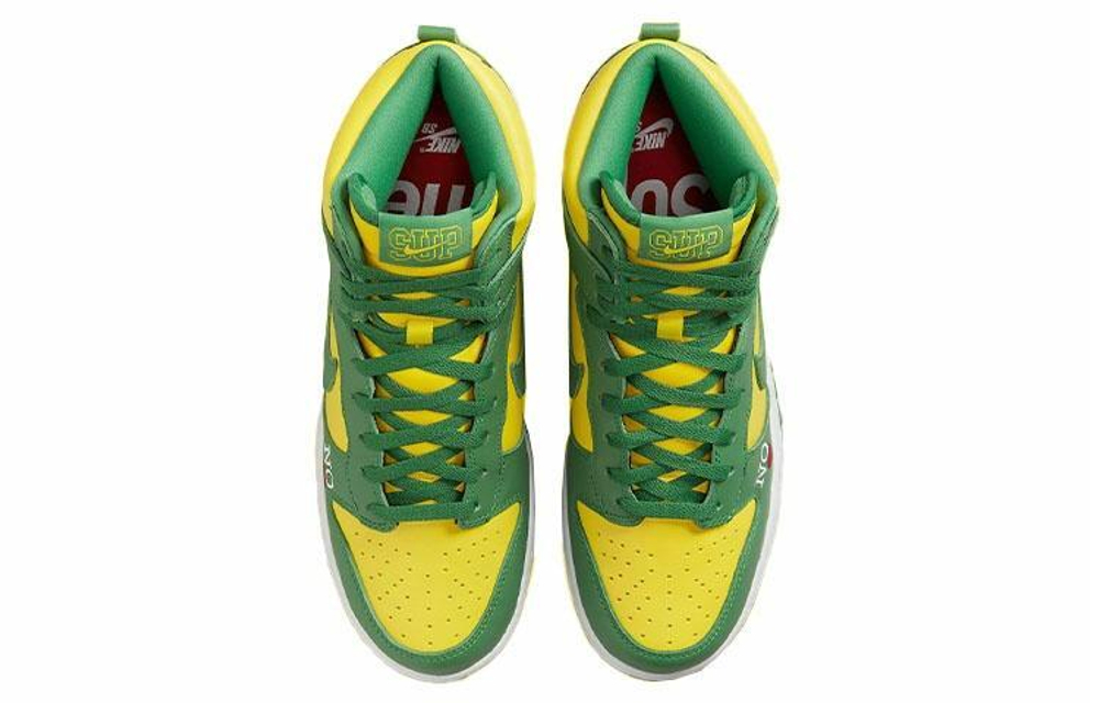 Кроссовки Supreme X Nike Dunk "Brazil"