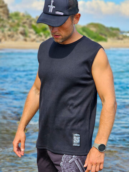 Майка мужская Boxing LEGENDA черная