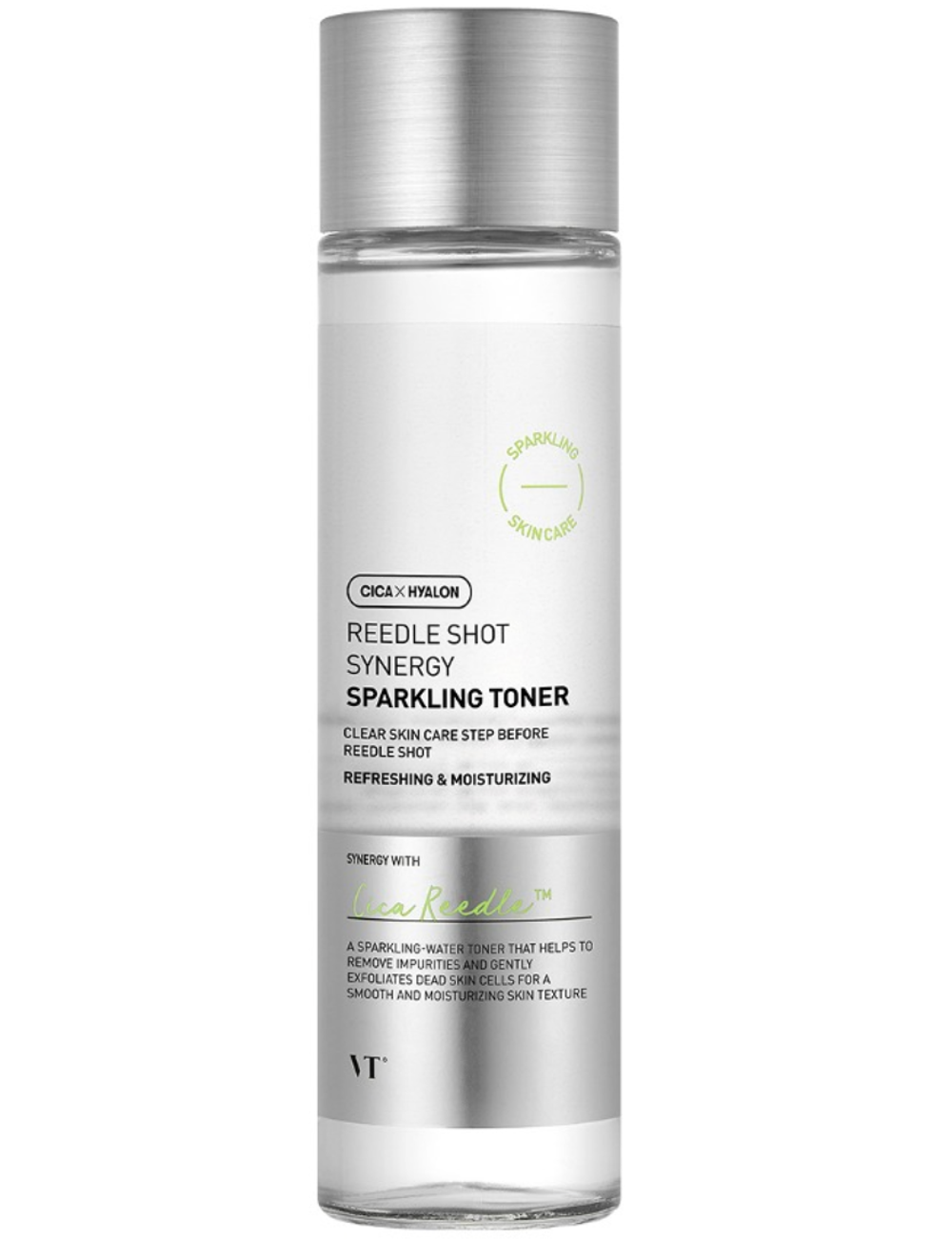 VT Cosmetics Reedle Shot Synergy Sparkling Toner тонер с микроиглами и газированной водой