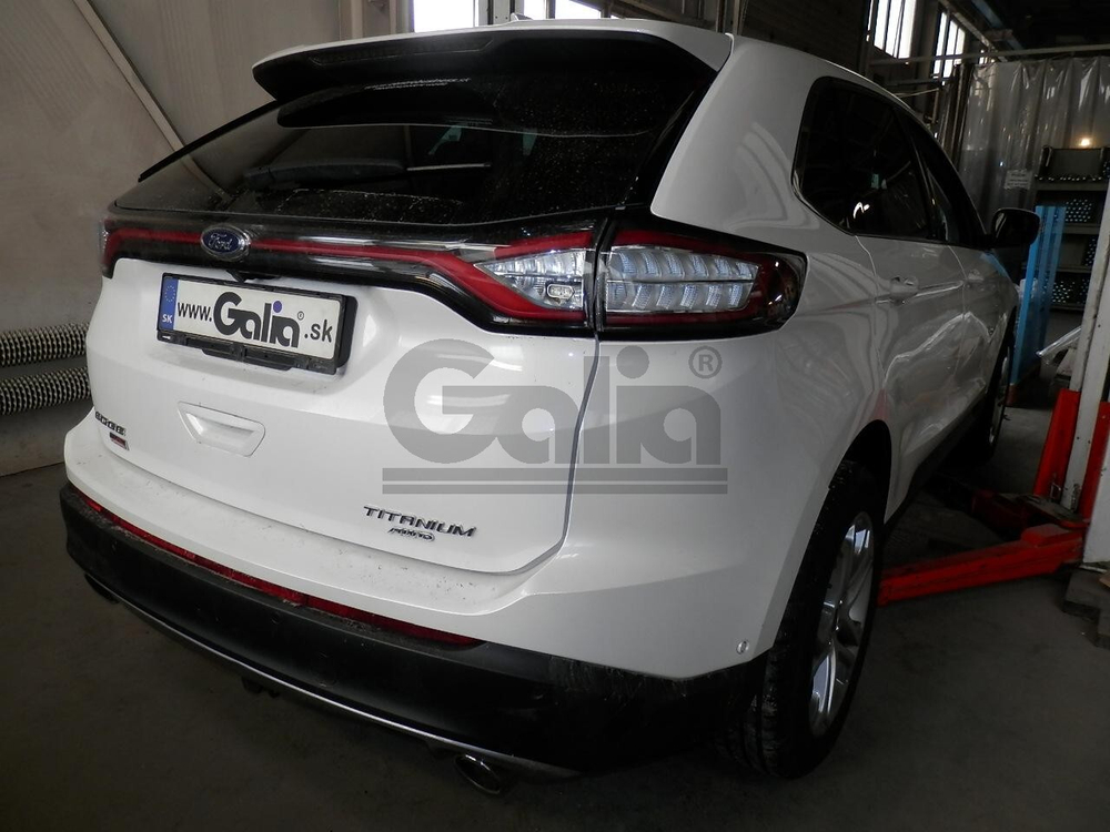 Фаркоп оцинкованный Galia F136A для FORD Edge, SUV, 2015-(паспорт и сертификат в комплекте)(без электрики)