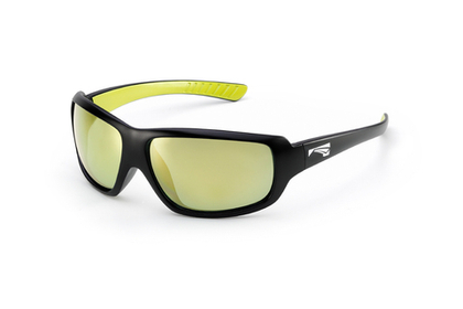 Спортивные очки LiP FLO / Matt Black / PC Polarized / Gold Mirror Smoke