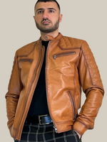 Мужская кожаная куртка