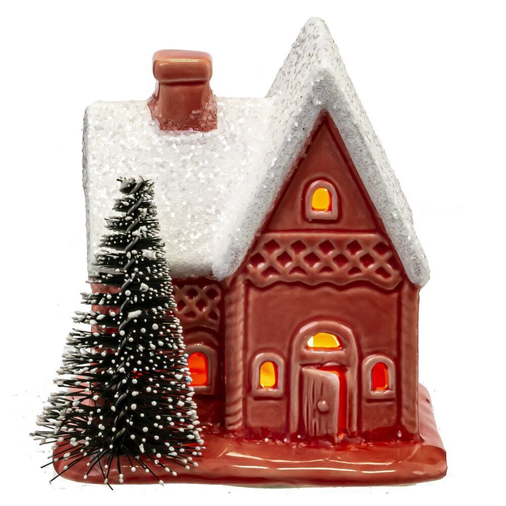 GAEM Фигурка декоративная с подсветкой "Домик" L7,5 W6 H8 см, (2хLR44), 3в.