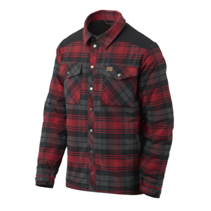 Helikon-Tex Winter Warden Shirt - Slate Crimson Plaid