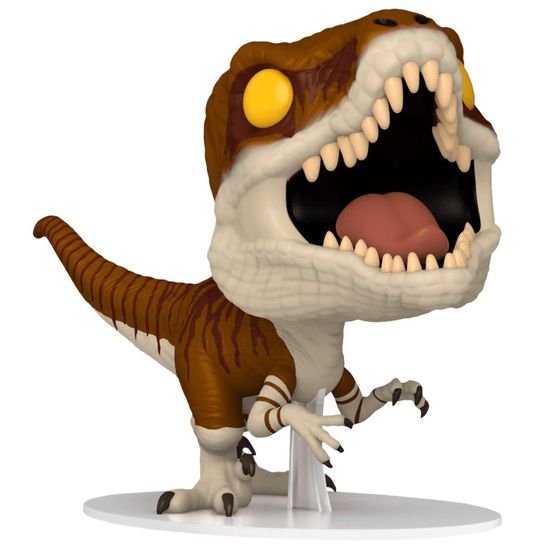 Фигурка Funko POP! Movies Jurassic World Dominion Atrociraptor (Tiger) SS (Exc) (1218) 55292 / Фигурка по мотивам фильма "Мир Юрского периода: Господство", Атроцираптор (Тигр)