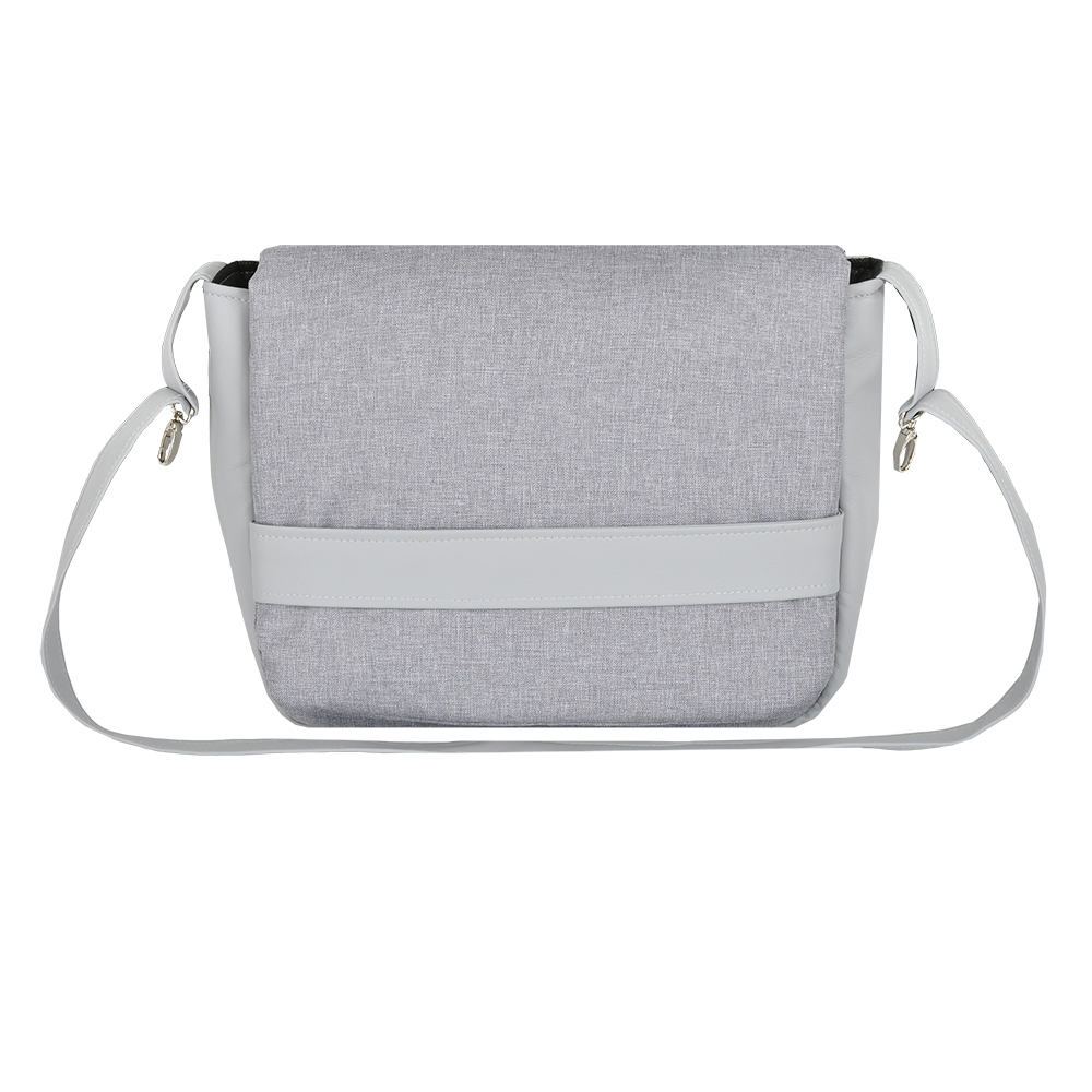 PITUSO Коляска 2 в1 Nino  короб+прогулка Silver Mountain+Кожа Grey