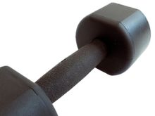 Набор полиуретановых гантелей от 1 до 10 кг (серый лого)